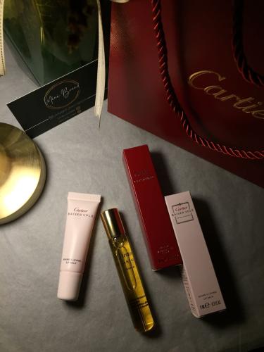 بكجنق كارتييه بلسم الشفاه وعطر لابنثر كارتييه