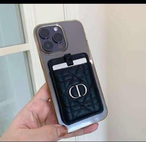 Dior card holder مع مرايا