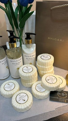 صابونه بلغاري The blanc White Tea Soap