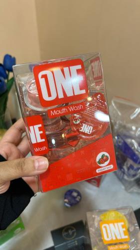 غسول ومضمضه للفم .. ب الفراولة