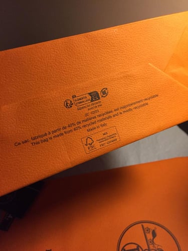 كيس هيرمس الاصلي