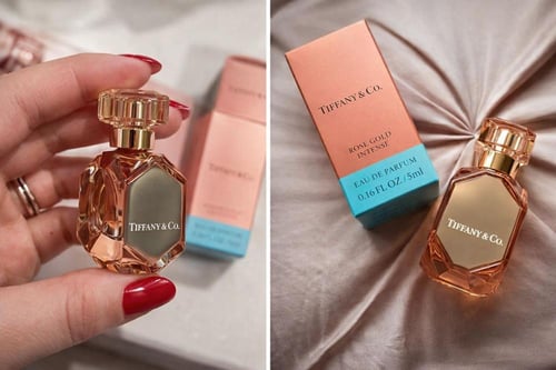 من دار الأناقة عطر تيفاني روز قولد ..