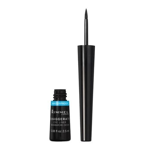 كحل سائل من ريميل لندن مضاد للماء أسود