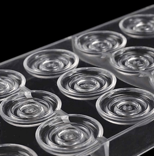 قوالب صنع الشوكولاتة مصنوع من الإكلريك