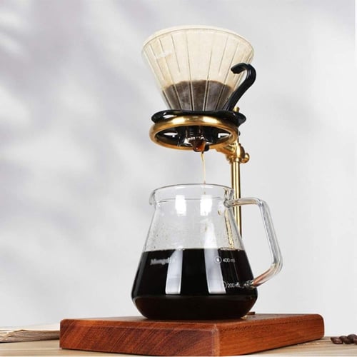 وعاء سيرفر زجاجي لتحضير القهوة 600 مل