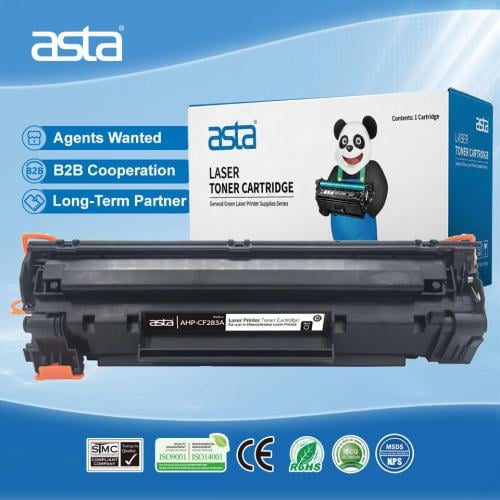 خرطوشة حبر ASTA 83A CF283A سوداء متوافقة مع طابعات...