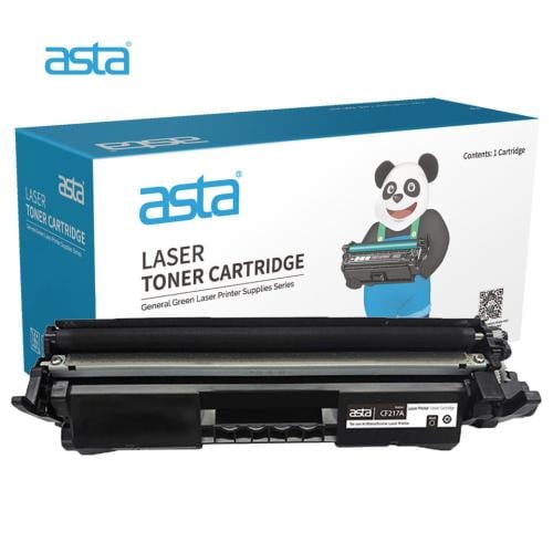خرطوشة حبر ASTA 17A CF217A سوداء متوافقة مع طابعات...