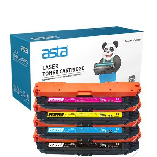 طقم خراطيش حبر ASTA 650A CE270A CE271A CE272A CE27...