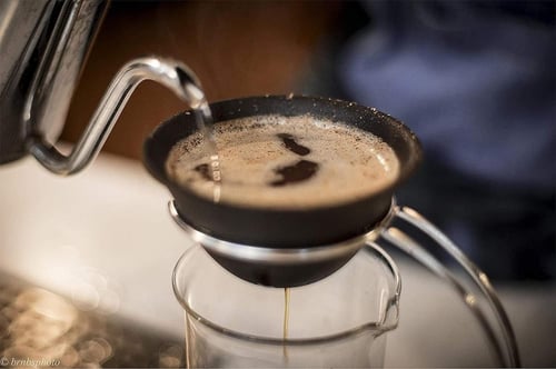 فلتر قهوة ياباني حجري