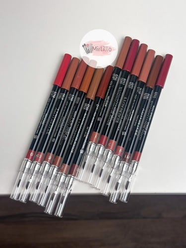 محددات شفايف بديل ديور مع فرش دمج 12 لون