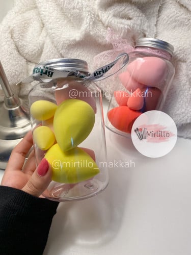 علبه بيوتي بلندر 5 قطع (اللون عشوائي)