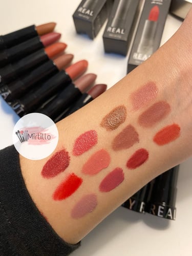 مجموعة ارواج بديل سيفورا 12 لون كريمي مطفي