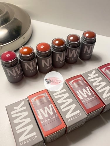 مجموعة بلاشر كريمي بديل ميلك ميك اب 6 حبات