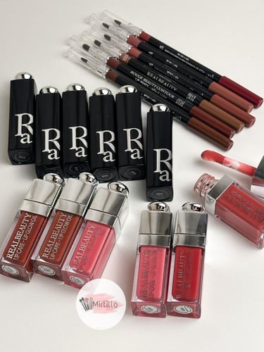 بديل ديور 6 ارواج كريميه + 6 قلوسات + 6 محددات