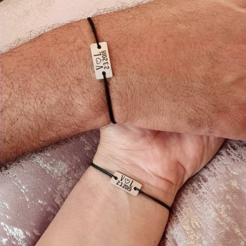 اساور للرجال والنساء تصميم حسب الطلب