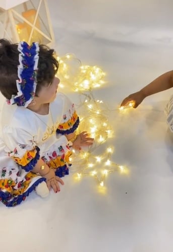 فستان شالكي بناتي