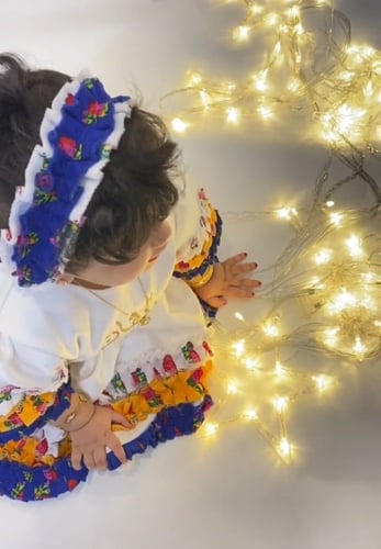 فستان شالكي بناتي