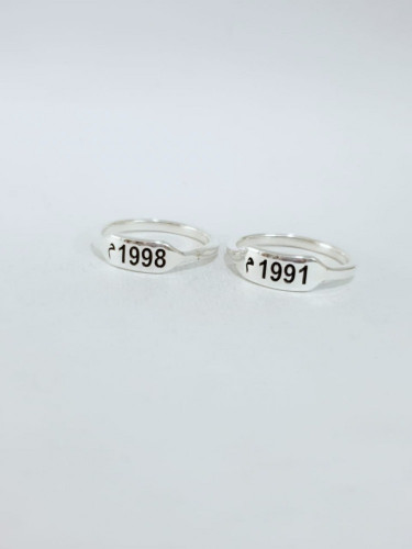 خواتم رجالي - موضة مصنوعة من - الفضه الفاخره الإيط...