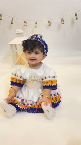 فستان شالكي بناتي