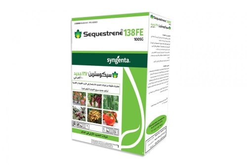 سيكويسترين 138 حديد مخلبي 6% عناصر صغرى 10 كجم
