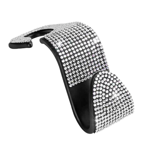 خطاف المقعد الخلفي للسيارة مرصع بالألماس