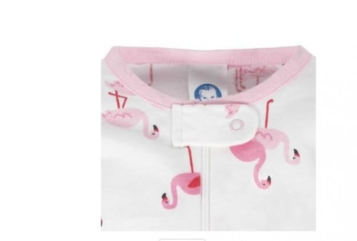 شبك كامل Flamingo قطن عضوي ماركة Gerber