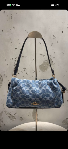 Denim Shoulder Bag