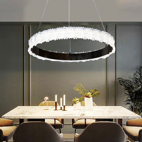 ثريا مدمجه علاقي حلقة واحدة دائري