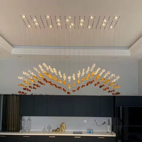 ثريا أحجار معلقة شكل حديث