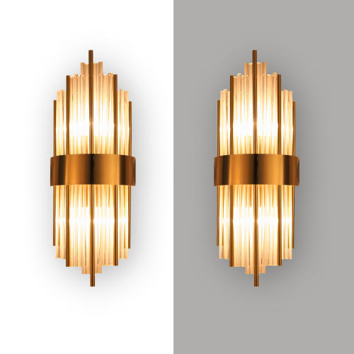 ابليك 1 جداري ذكي قابل للشحن ذهبي