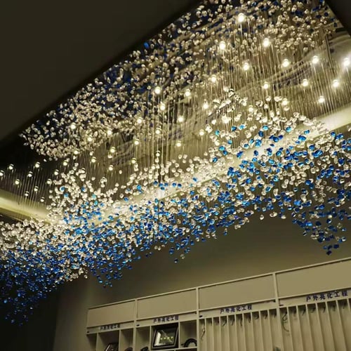 ثريا أحجار معلقة شكل حديث