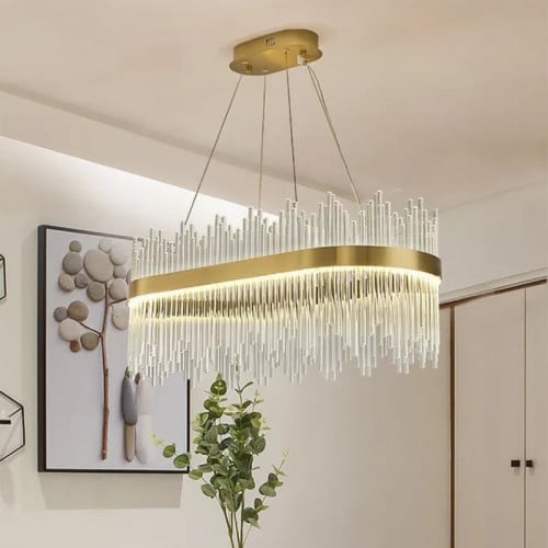 ثريا علاقي مودرن دائري 3 اضاءات ليد