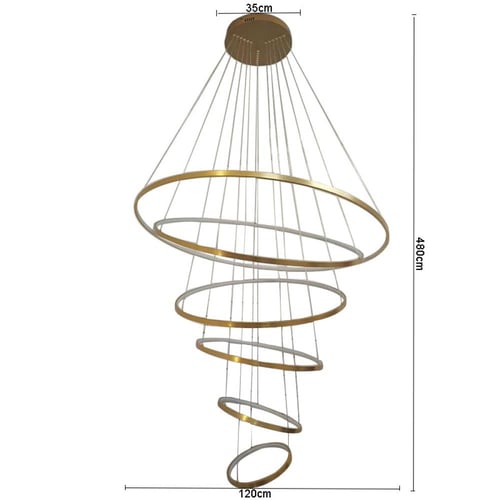 ثريا علاقي مودرن دائري عدة حلقات