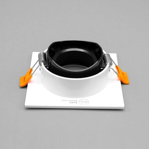 فريم ماننع التوهج بلاستيك ابيض 7سم مربع