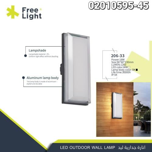 انارة جدارية ليد