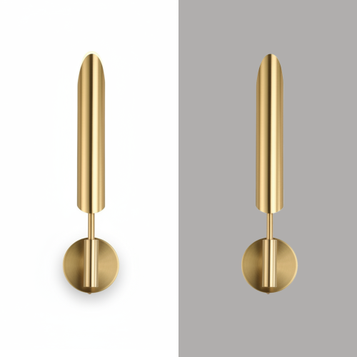 ابليك جداري ذهبي مفرد بذراع طويل