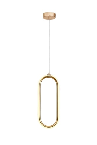 ثريا مودرن بيضاوي فاخر 3 اضاءات ليد