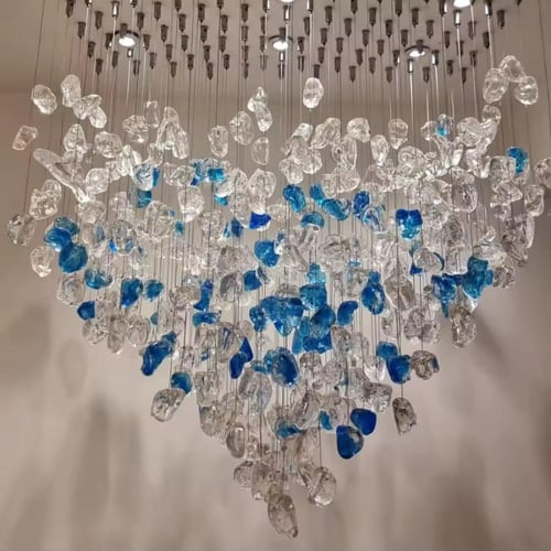 ثريا أحجار معلقة شكل حديث