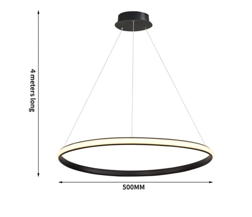 ثريا علاقي حلقة واحدة دائري