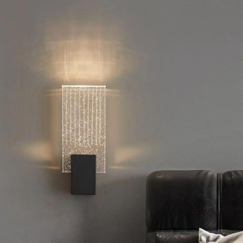 ابليك جداري كريستال اسود