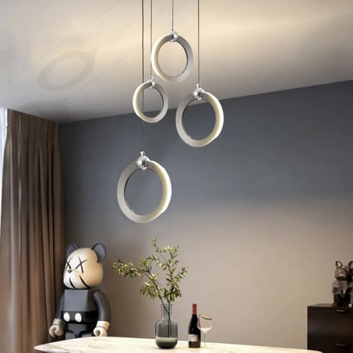 ثريا رباعي علاقي فضي مودرن