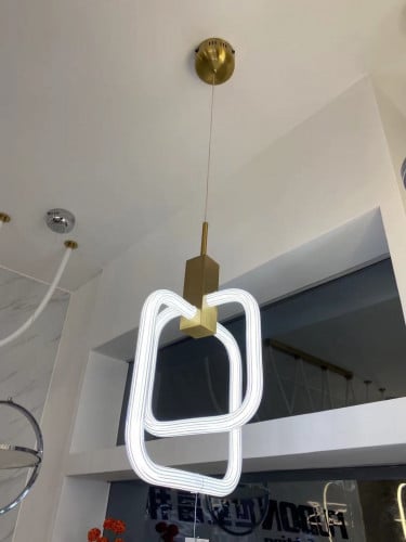 انارة معلقة كريستال حلقات