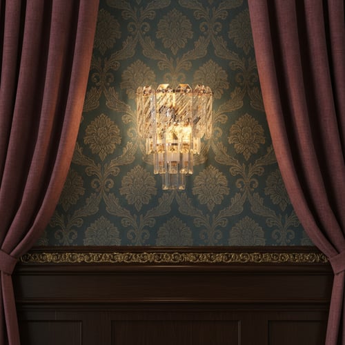 جداري داخلي كلاسيكي ذهبي