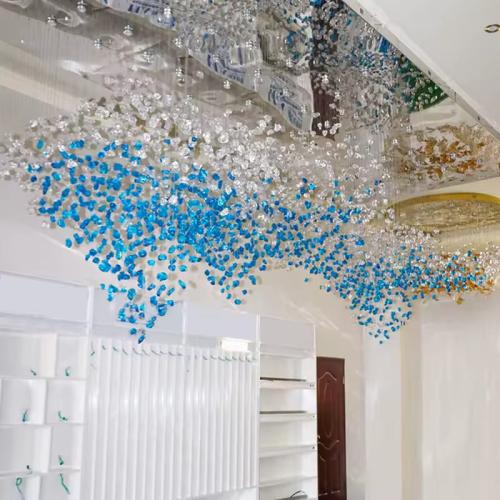 ثريا أحجار معلقة شكل حديث