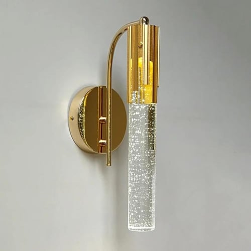 كريستال فقاعة وحدة إضاءة Led جداريّة ثلاثة ضاءات