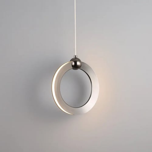 ثريا مفرد علاقي فضي مودرن