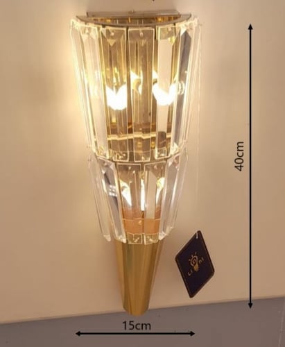 انارة جدارية مودرن كريستال شمعدان