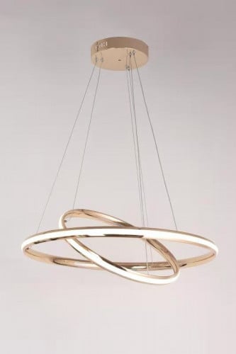 ثريا دائرية ذهبية ستايل اوربي