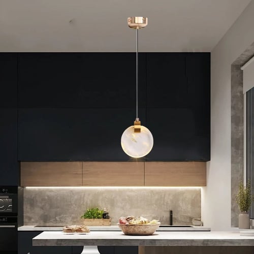 ثريا مفرد علاقي مودرن شكل دائرة