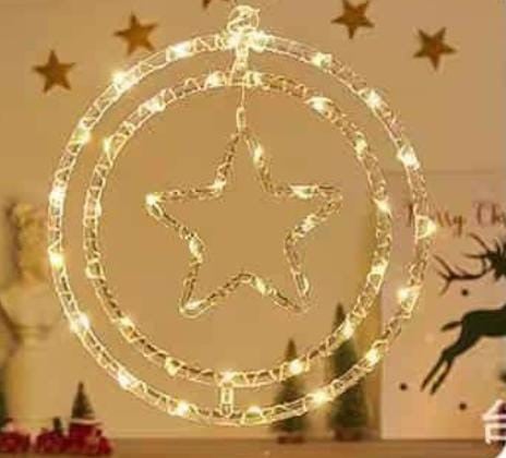 إنارة رمضانية على شكل نجم